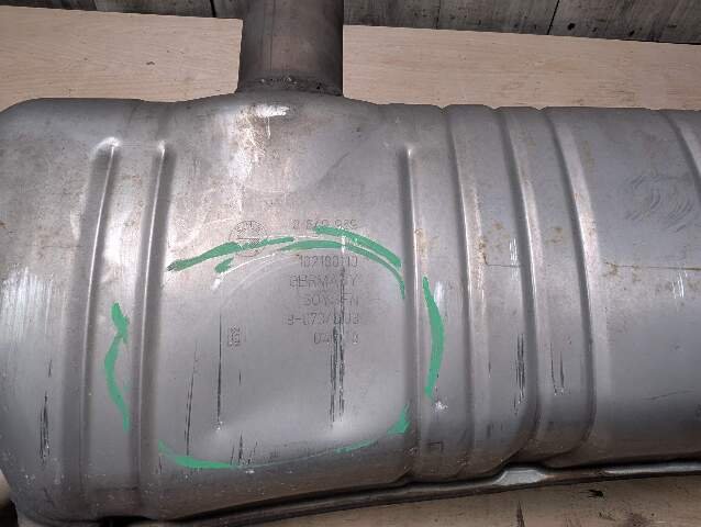 16-19 OEM BMW G11 G12 750i 750iX Engine N63R Rear Exhaust Pipe Muffler M SPORT
