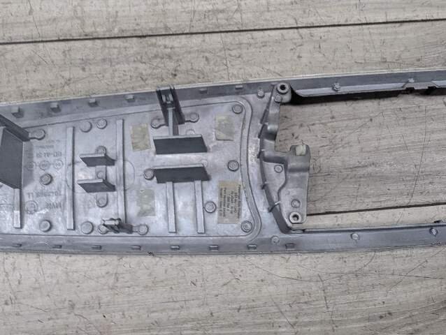 *OEM BMW Center Console Dash Panel Interior Trim Aluminum