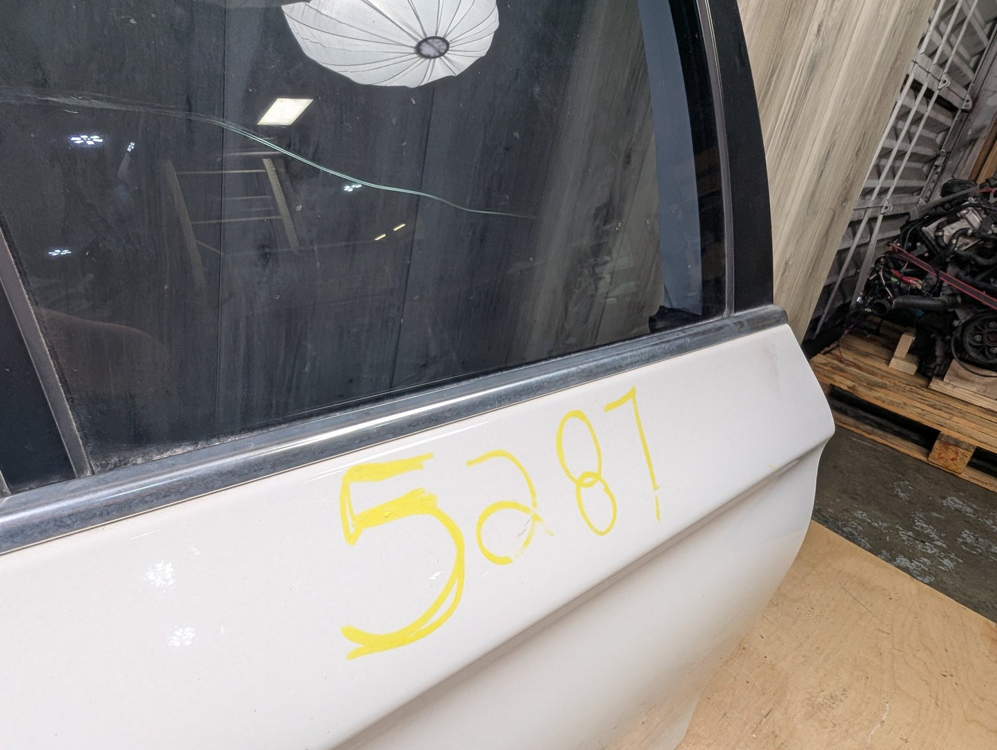 *11-16 OEM BMW F10 528 535 Sedan Rear Right Passenger Door Shell Panel White White 300