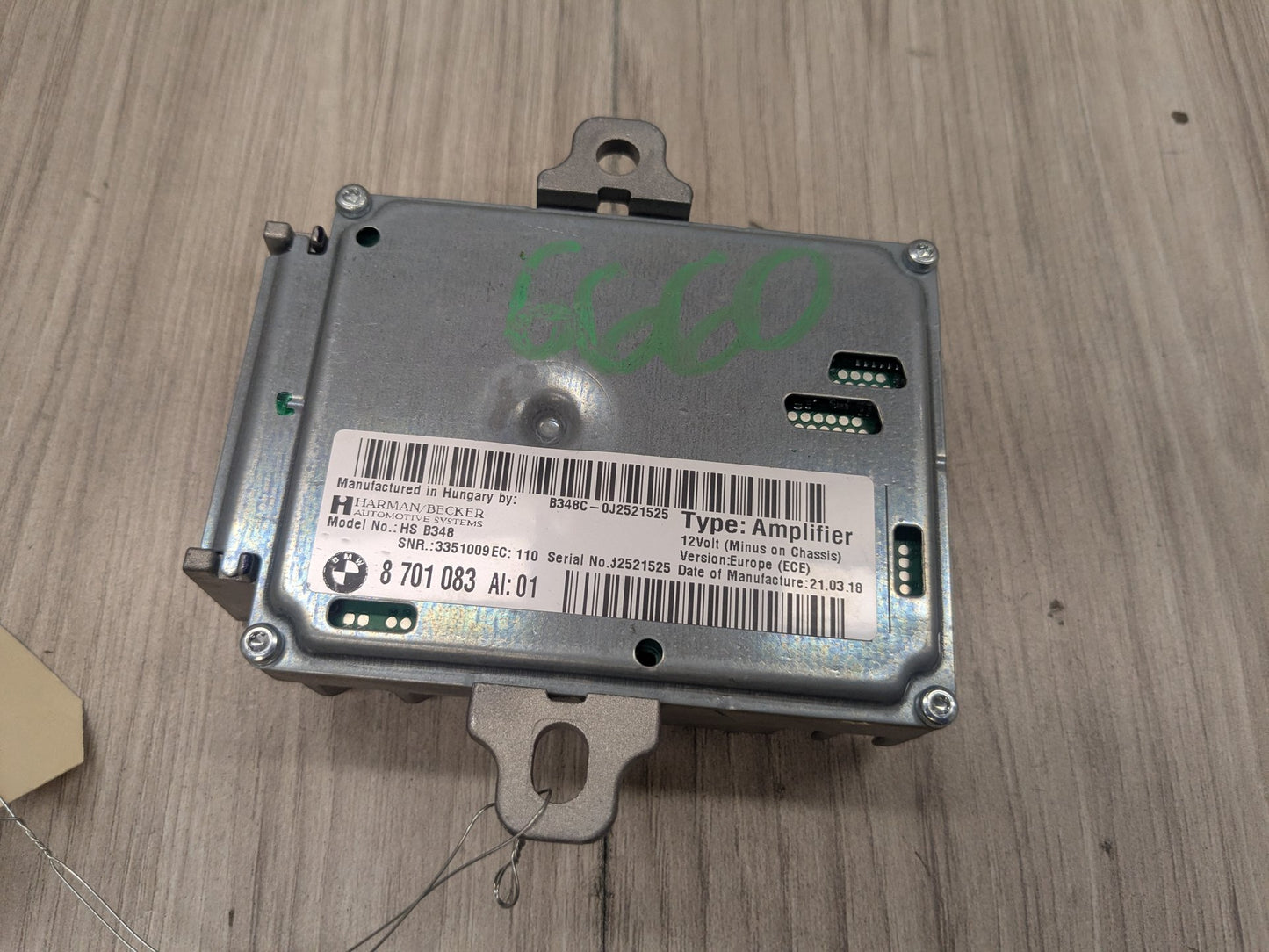 OEM BMW F90 G12 G30 530 540 M550 M5 Active Sound Design Amplifier Module HARMAN