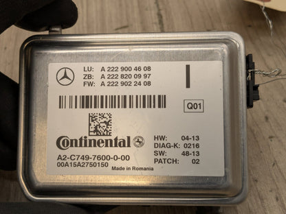 2015-2021 Mercedes-Benz C43 W205 Front Windshield Kafas Lane Assist Camera Module A2229004608