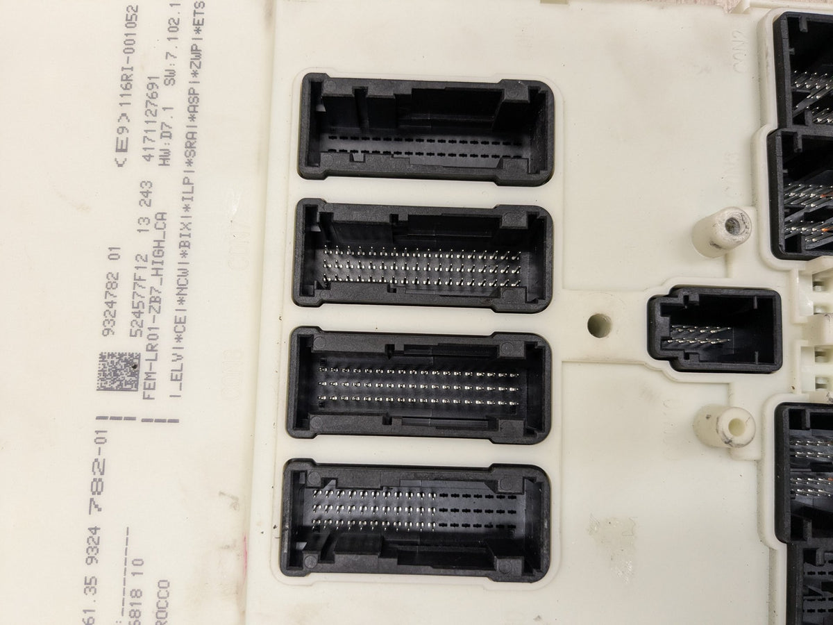 2014 BMW 428i F32 Bdc Body Domain Fem Control Module 9324782 OEM