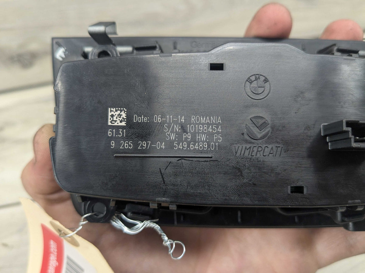 OEM BMW F22 F30 F32 F82 F80 Headlight Switch Control Panel Light Module BLACK