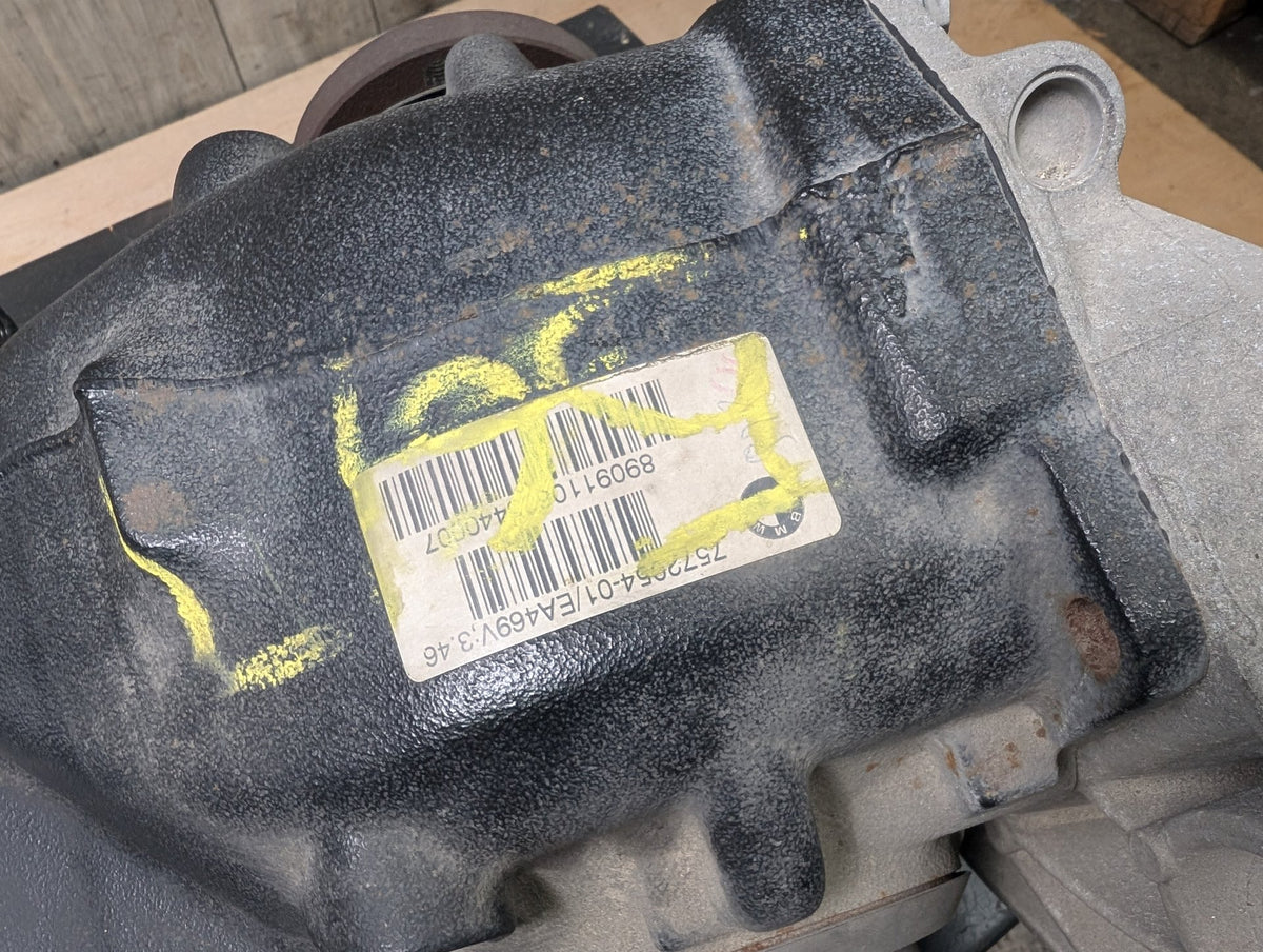 2010 BMW 335i N54B30O0 Rear Axle Carrier Differential 114124k 7572054