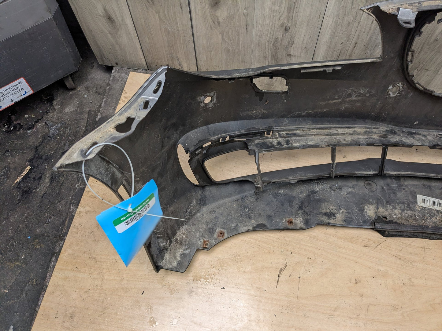 *DENT* 13-15 OEM BMW F01 F02 740 750 Front Bumper Cover Grey A52 SPACEGRAU METALLIC (A52)