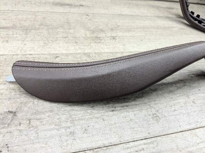 17-20 OEM BMW G30  Interior Front Rear Left Right Door Pull Trim Armrests Brown Leather SET