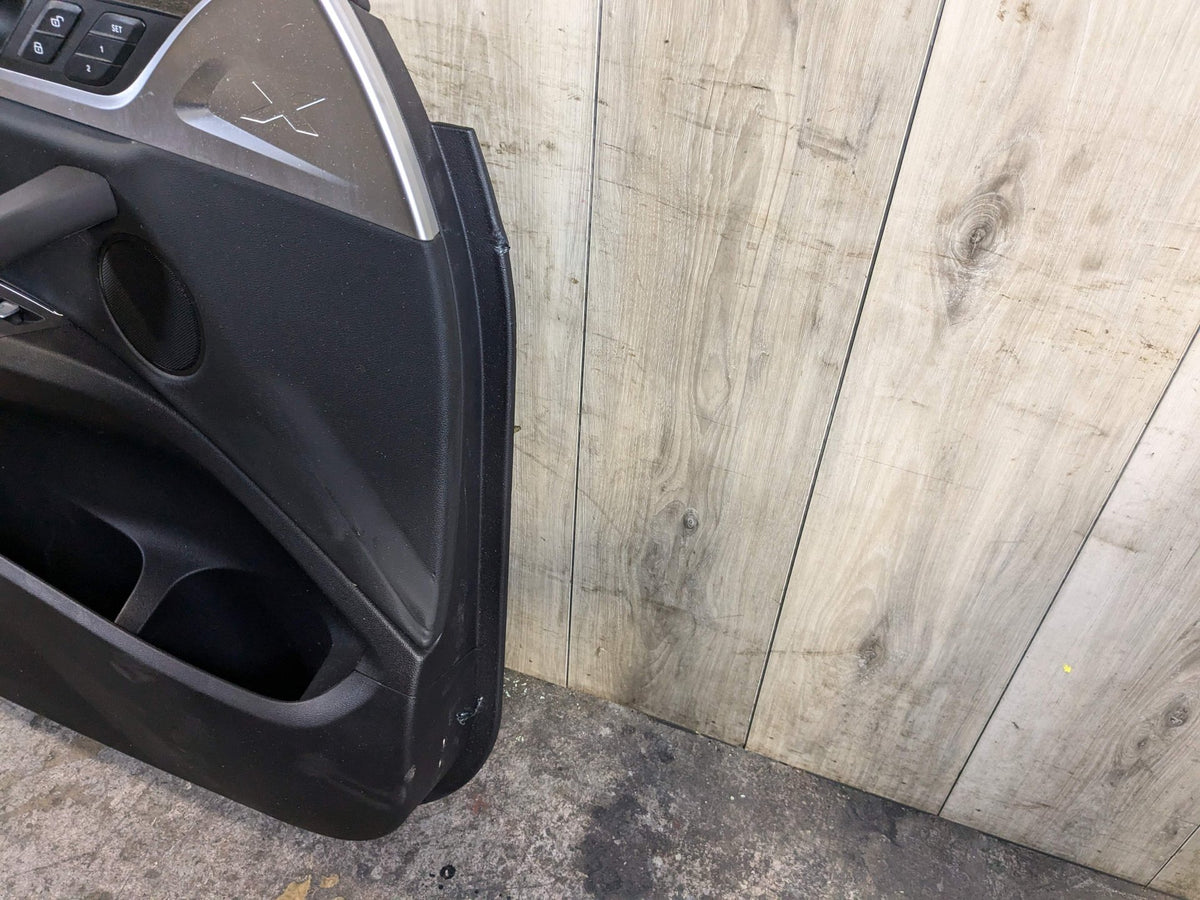 2020 BMW X3 G01- Front Left Driver Interior Door Panel Card