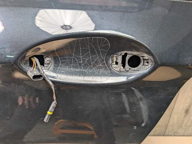 17-23 OEM BMW F90 M5 G30 Rear Left Driver Side Door Shell Panel Black 475