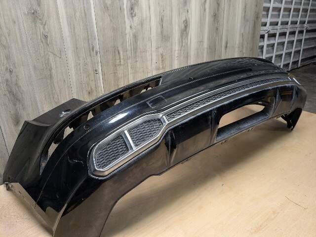 18-20 OEM AUDI Q5 SQ5 Rear Upper Lower Bumper Cover w/ Diffuser Black