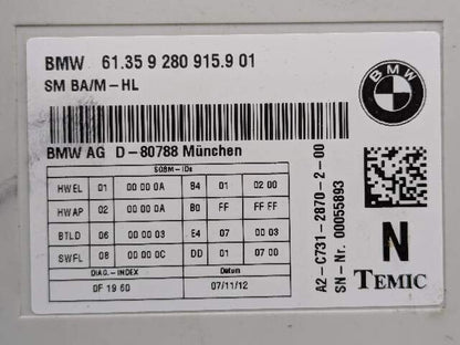 OEM BMW F06 F10 F23 F25 F30 F36 Front Left Right Power Heated Memory Seat Module