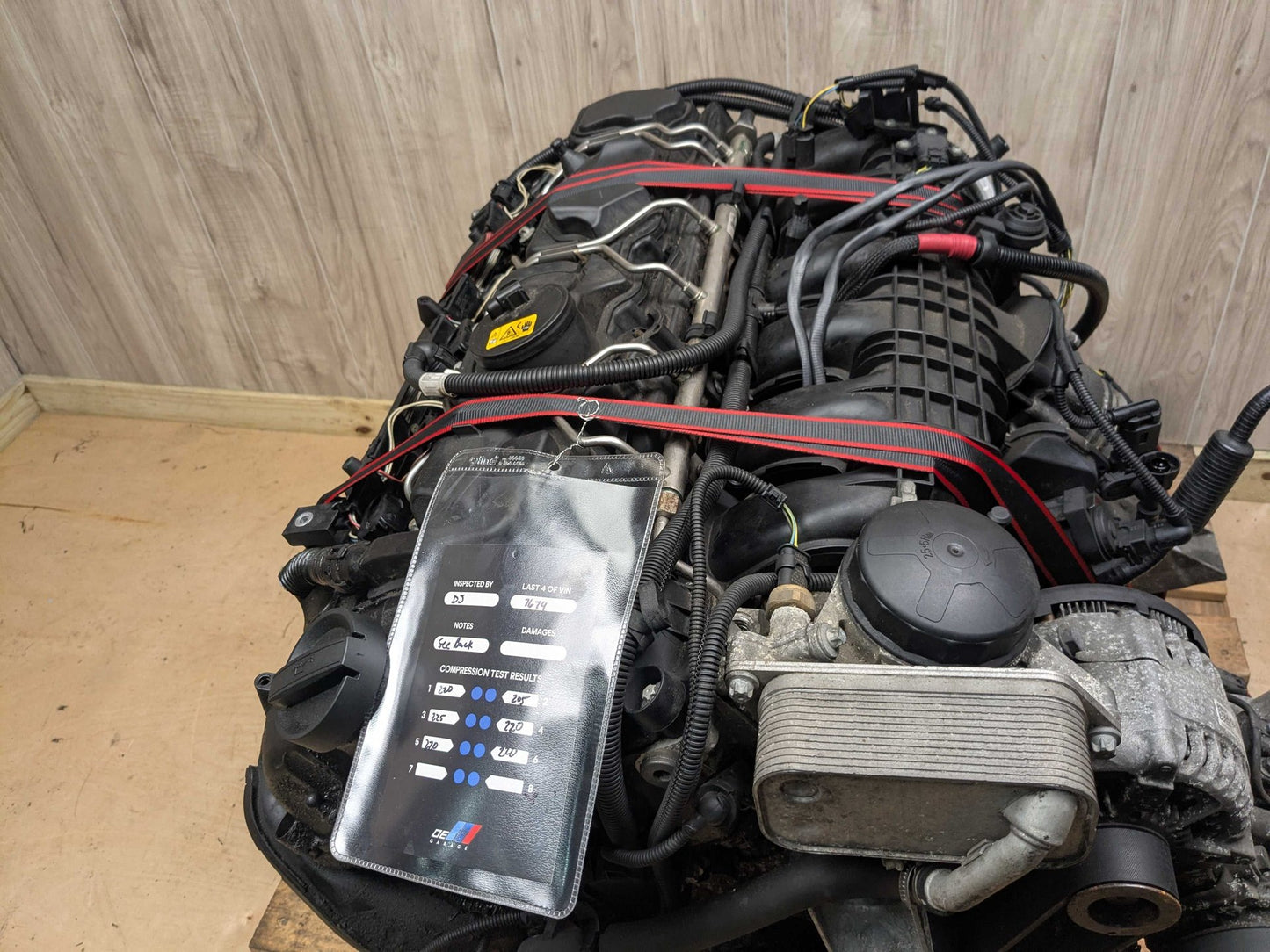 OEM BMW F15 F16 X5 X6 AWD Long Block N55 Engine Motor EWG 193k Miles RAN!! VIDEO