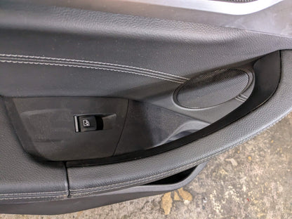 2019 BMW X3 G01 Rear Left Driver Interior Door Panel Card 6844752 OEM BMW G01 X3 REAR Left Driver SIde Interior Door Panel Card Trim Cover Black OEM