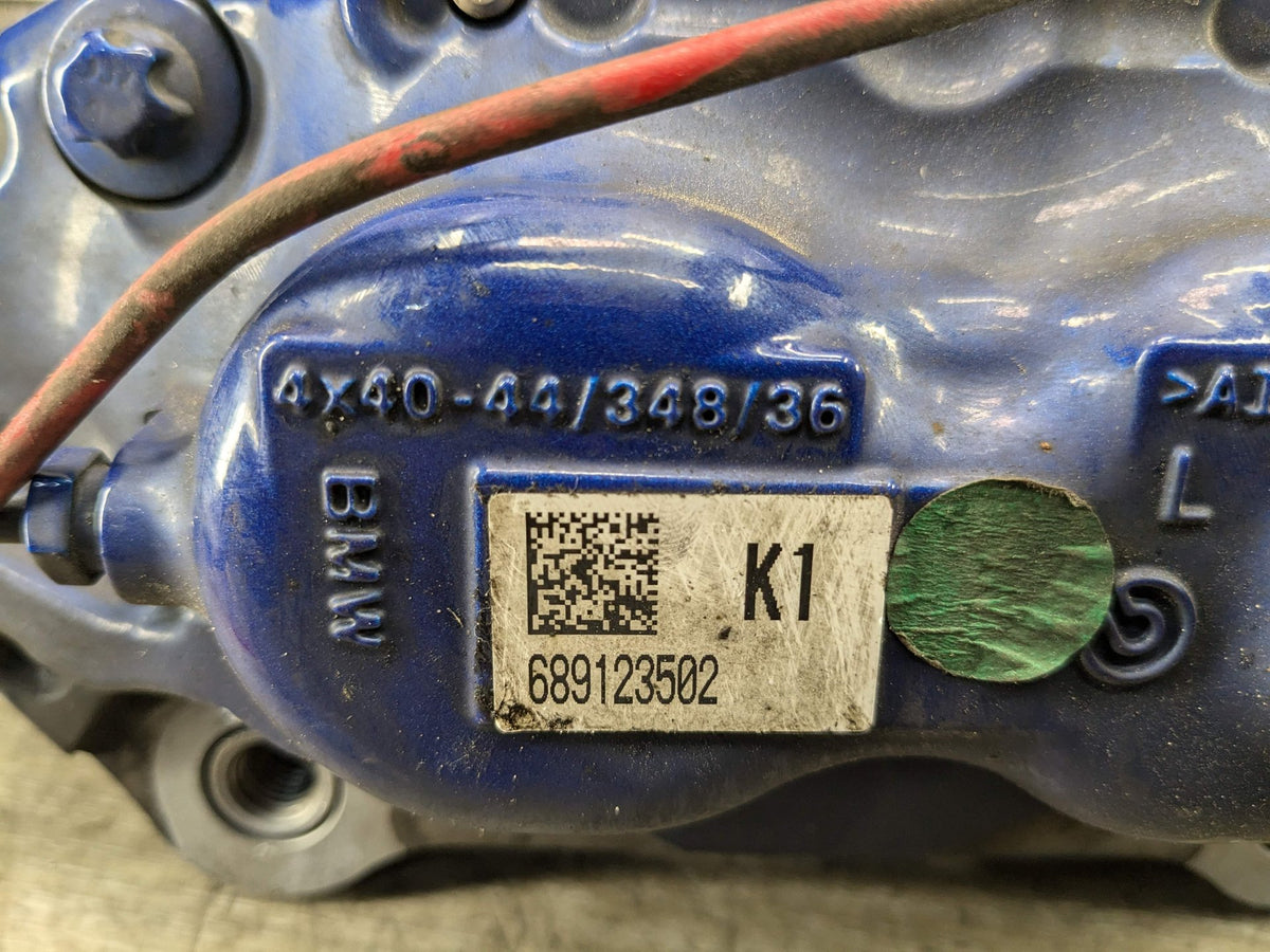 2020 BMW M340i G20 Front Rear Left Right Brake Caliper SET 6891236 OEM BMW G20 G22 G23 M240 M340 M440 Front Rear Left Right Brake Calipers Blue SET