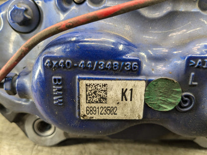 2020 BMW M340i G20 Front Rear Left Right Brake Caliper SET 6891236 OEM BMW G20 G22 G23 M240 M340 M440 Front Rear Left Right Brake Calipers Blue SET