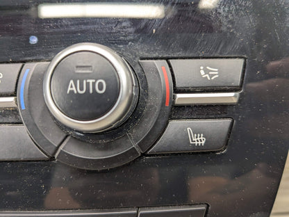 *OEM BMW F15 F16 F85 X5 X6 AC Climate Heater Control Panel Radio Media Switch