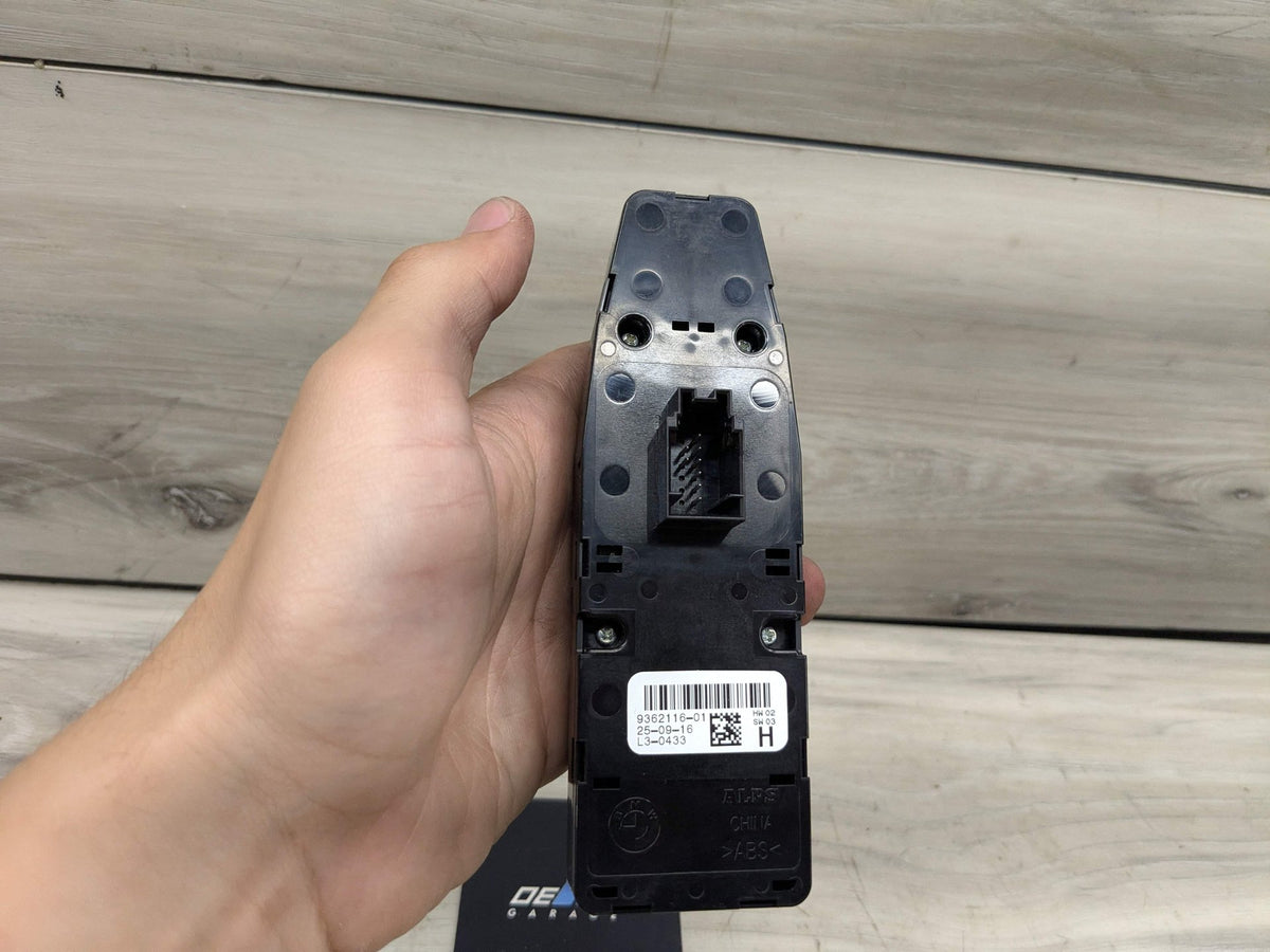 14-19 OEM BMW F15 F16 F48 X1 X5 Front Driver Master Window Glass Lifter Switch