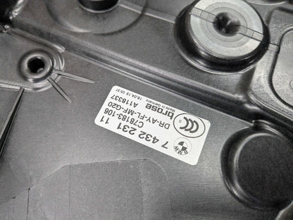 2019 BMW 330i G20 Front Left Driver Door Window Glass Regulator Motor 7432231 OEM BMW G20 G80 330 M340 M3 FRONT Left Driver Door Window Regulator Motor