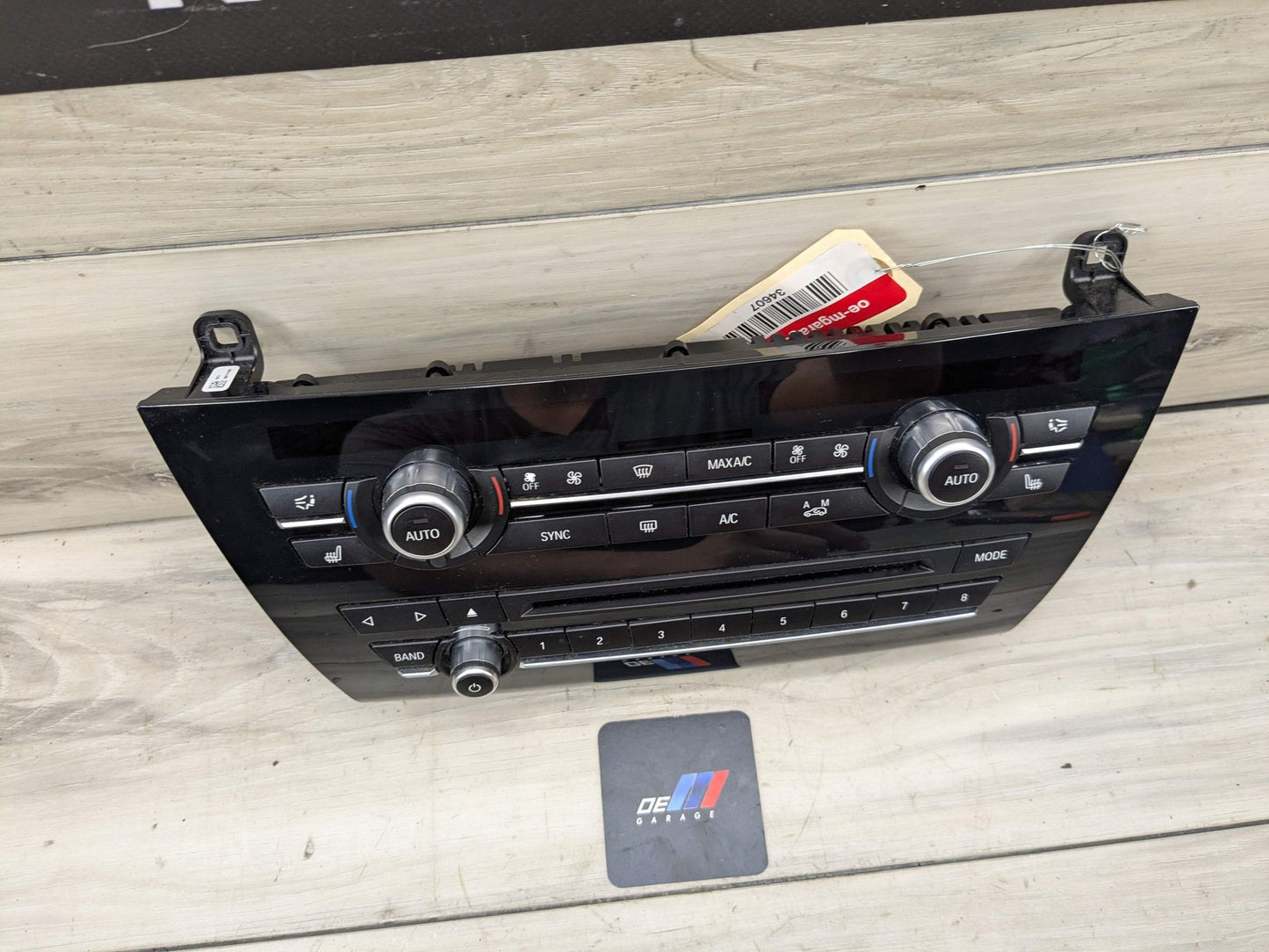 14-19 OEM BMW F15 F85 X5 F16 F86 X6 AC Heater Control Panel Radio Media Switch