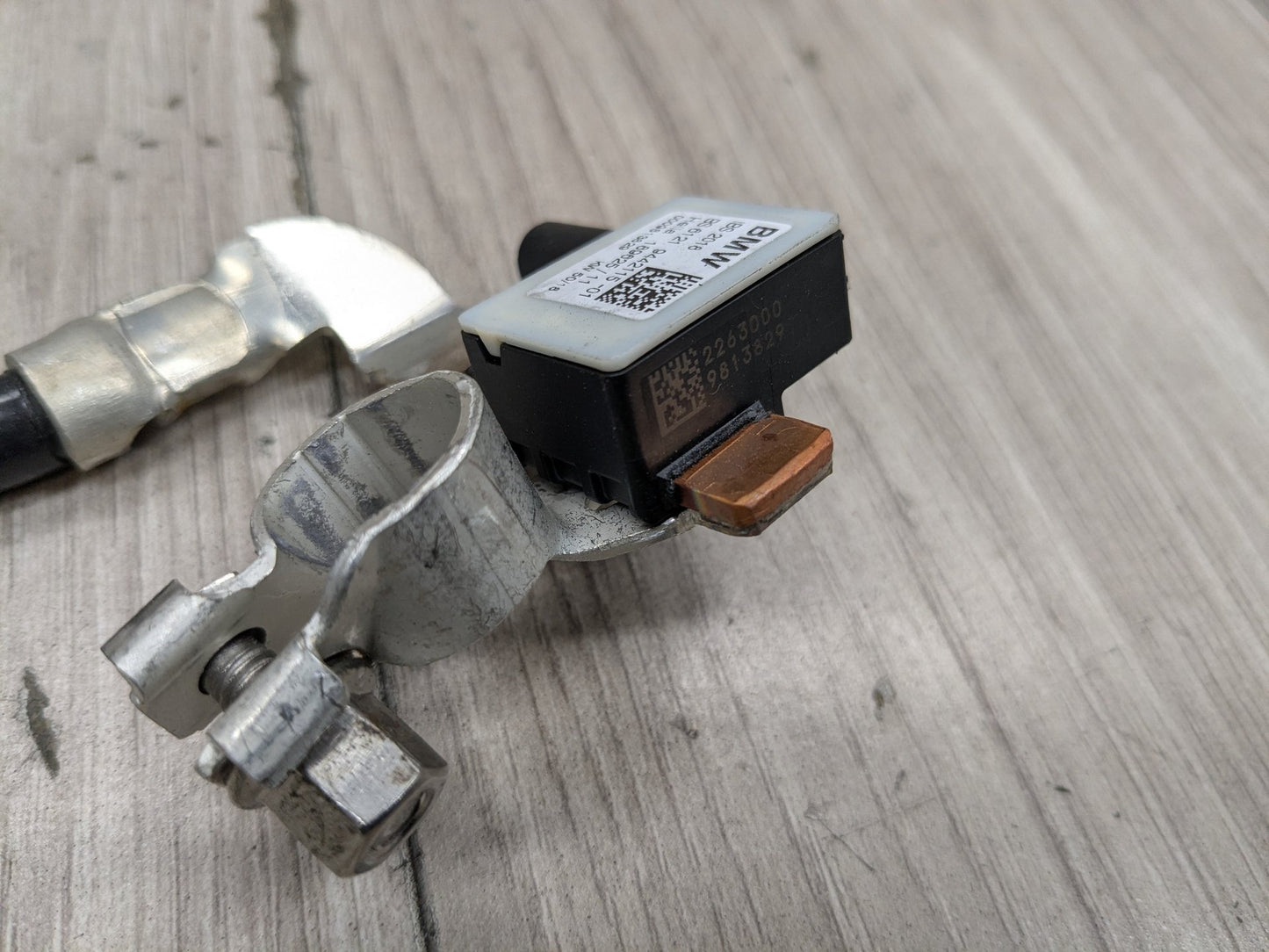 2019 BMW 330i G20 Battery Negative IBS Wire Cable 9442115 OEM BMW G05 G06 G07 G20 G22 G23 G26 G29 Negative Terminal IBS Sensor Wire Cable