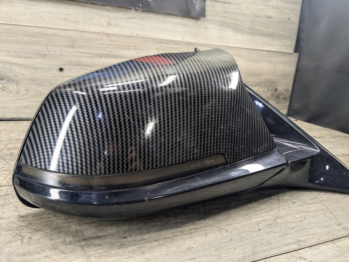 OEM BMW F32 F33 F36 Right Passenger Side Mirror Auto Dip Camera SHADOW GLOSS