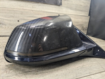 OEM BMW F32 F33 F36 Right Passenger Side Mirror Auto Dip Camera SHADOW GLOSS