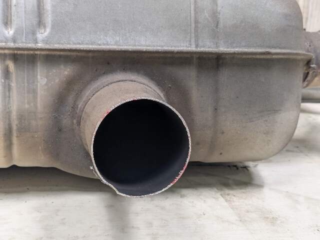 16-19 OEM BMW G11 G12 750i 750iX Engine N63R Rear Exhaust Pipe Muffler M SPORT