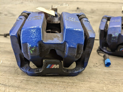 2020 BMW M340i G20 Front Rear Left Right Brake Caliper SET 6891236 OEM BMW G20 G22 G23 M240 M340 M440 Front Rear Left Right Brake Calipers Blue SET