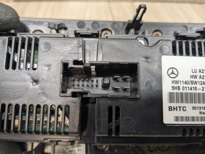 OEM Mercedes W207 W212 E350 E550 A/C Climate Heater Control Radio Media Switch