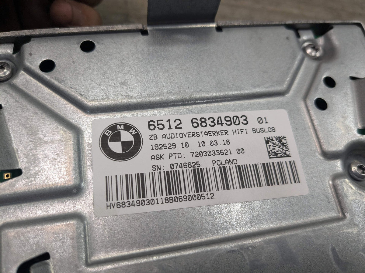17-20 OEM BMW F90 M5 G30 G32 540 Hi-Fi HiFi Stereo Audio Amplifier Amp