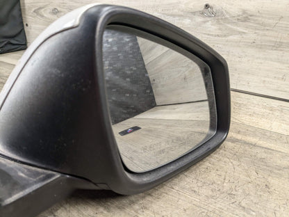 16-22 OEM BMW F48 X1 Right Passenger Side Exterior Mirror Glass Assembly White