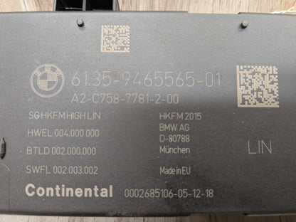 OEM BMW G05 G07 X5 X7 Trunk Tailgate Decklid Function Control Module