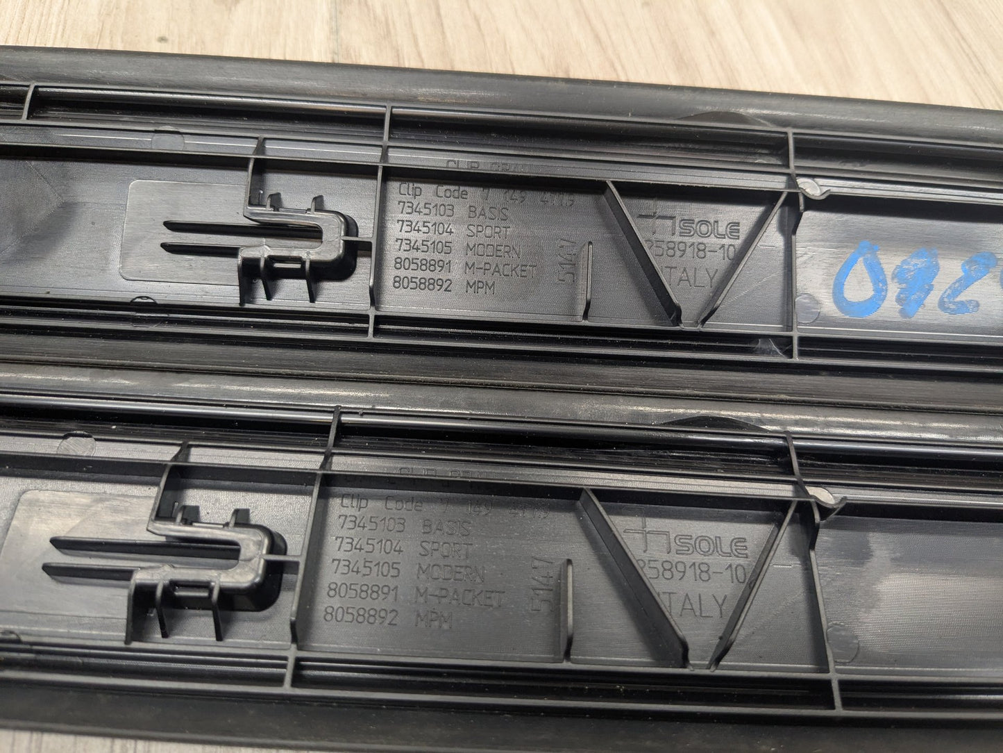 16-20 OEM BMW F22 F87 M2 Front Left Right Door Sills Scuff Plate Trim M SPORT