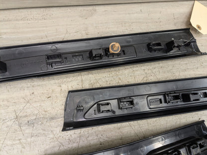 14-19 OEM BMW F86 X6M Front Rear Left Right Door Cover Trim Sill Kick Plate SET