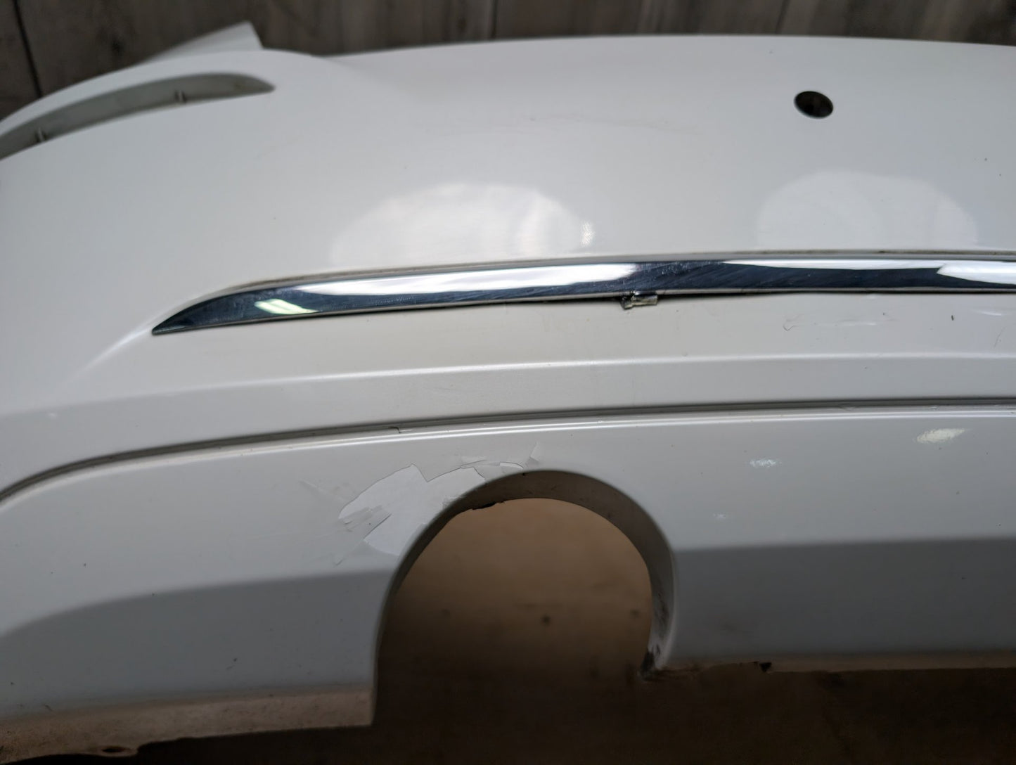 *16-20 OEM BMW F34 340 GT Rear Bumper Cover Panel White A96 MINERALWEISS METALLIC (A96)