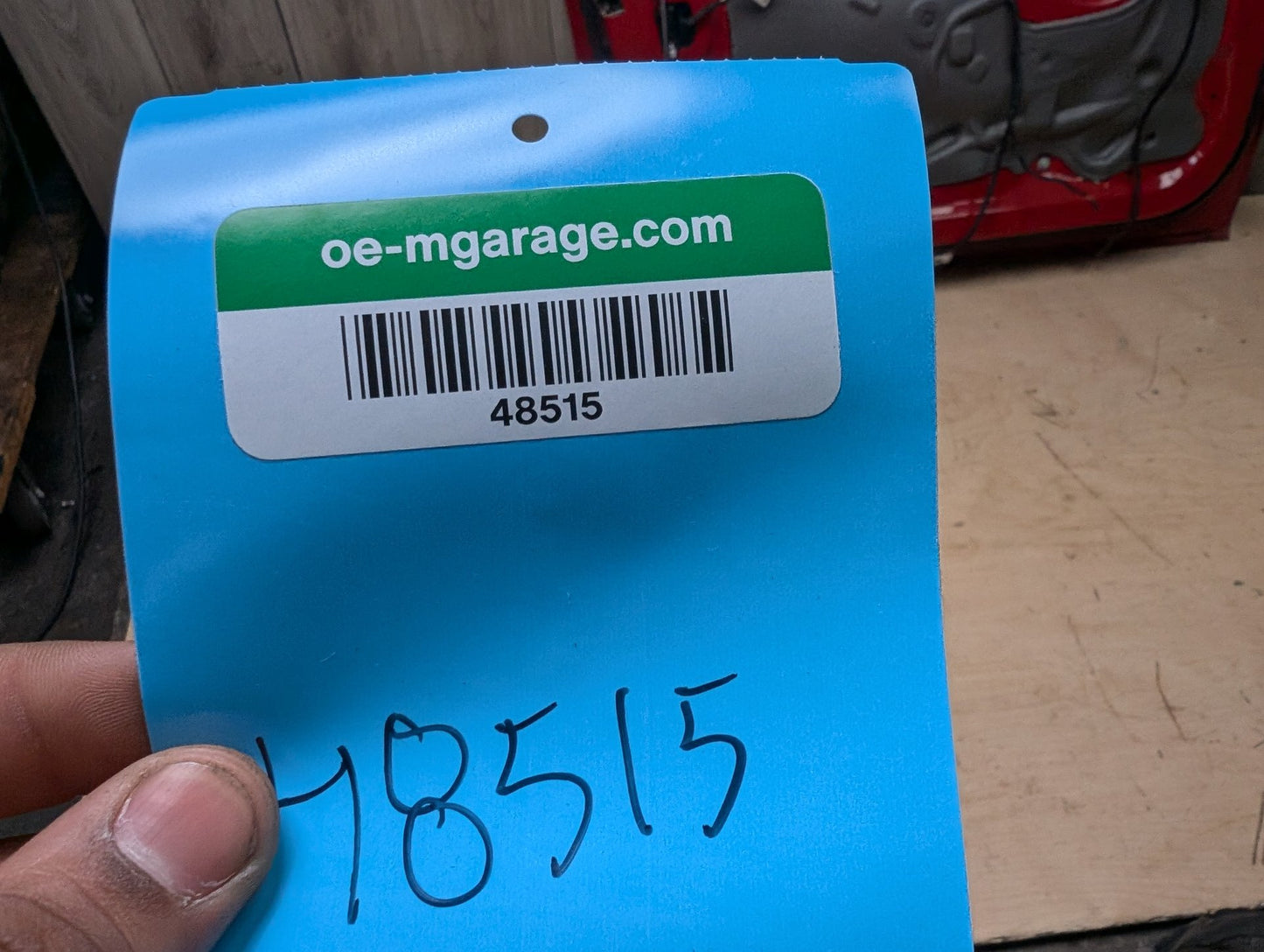 OEM BMW F30 F80 328 330 335 340 M3 Front Left Driver Door Shell Panel Red A75 MELBOURNEROT METALLIC (A75)