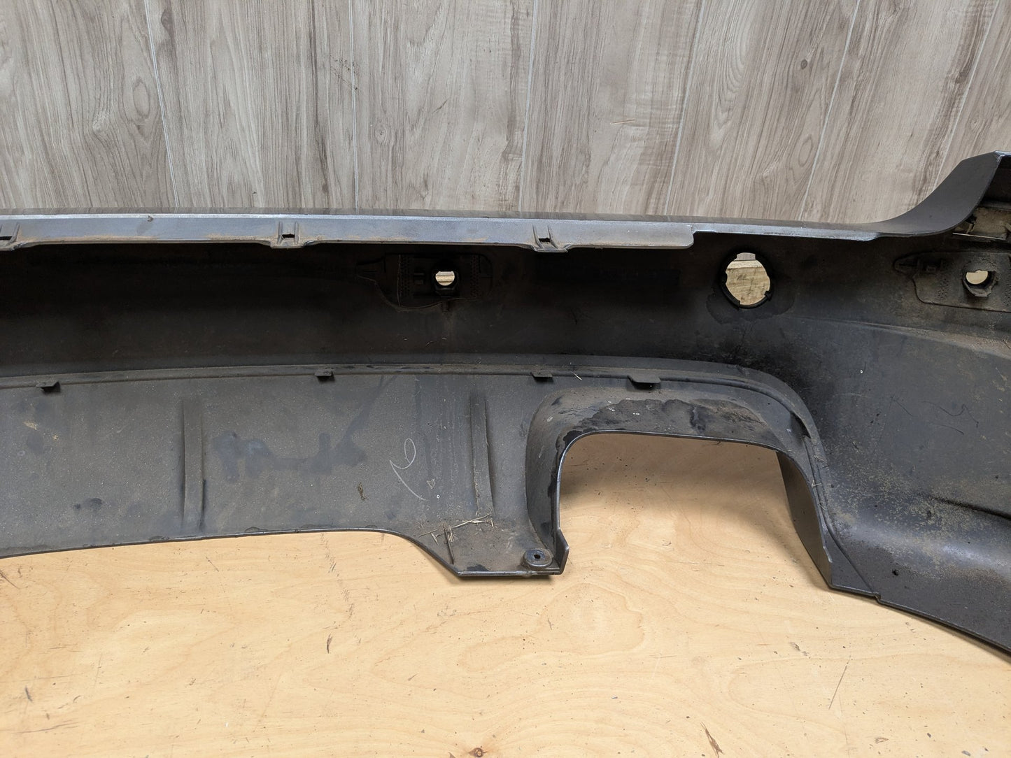 10-13 OEM BMW E70 X5M Rear Bumper Trim Cover Panel Assembly Gray A52 SPACEGRAU METALLIC (A52)