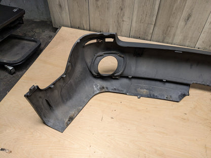 07-10 OEM BMW E70 X5 3.0si 3.5d 4.8i Rear Bumper Cover Trim Panel Diffuser TITANSILBER METALLIC (354)