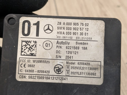 10-16 OEM Mercedes W212 E350 E550 Rear Bumper Blind Spot Radar Distance Sensor