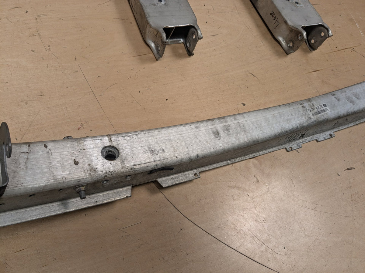 13-15 OEM BMW F01 F02 740 750 760 Front Bumper Reinforcement Rebar w/ Brackets