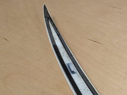 Mercedes W205 Rear Spoiler AMG Boot Trunk Trim Panel Obsidian 149 Polar white