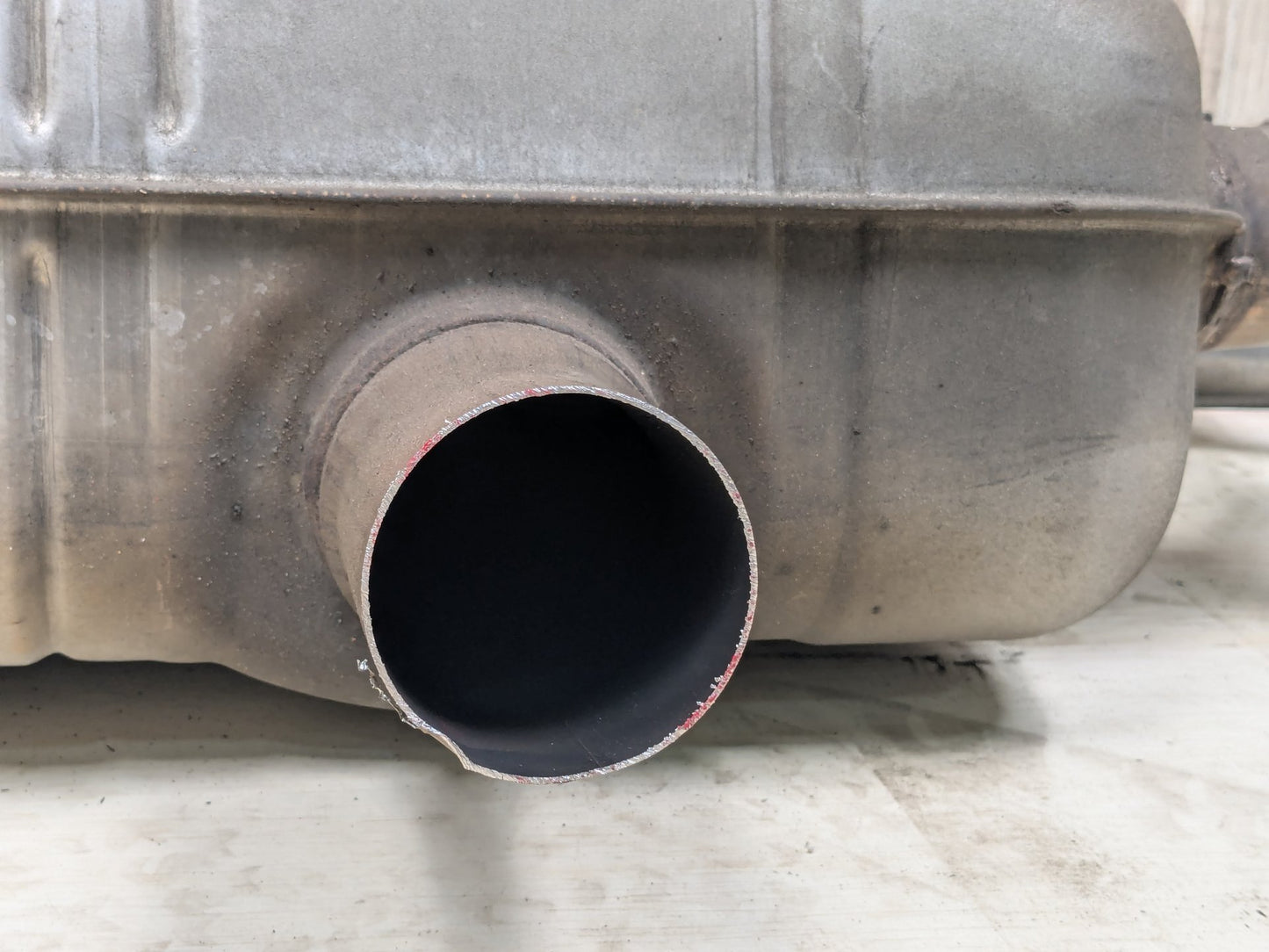 16-19 OEM BMW G11 G12 750i 750iX Engine N63R Rear Exhaust Pipe Muffler M SPORT