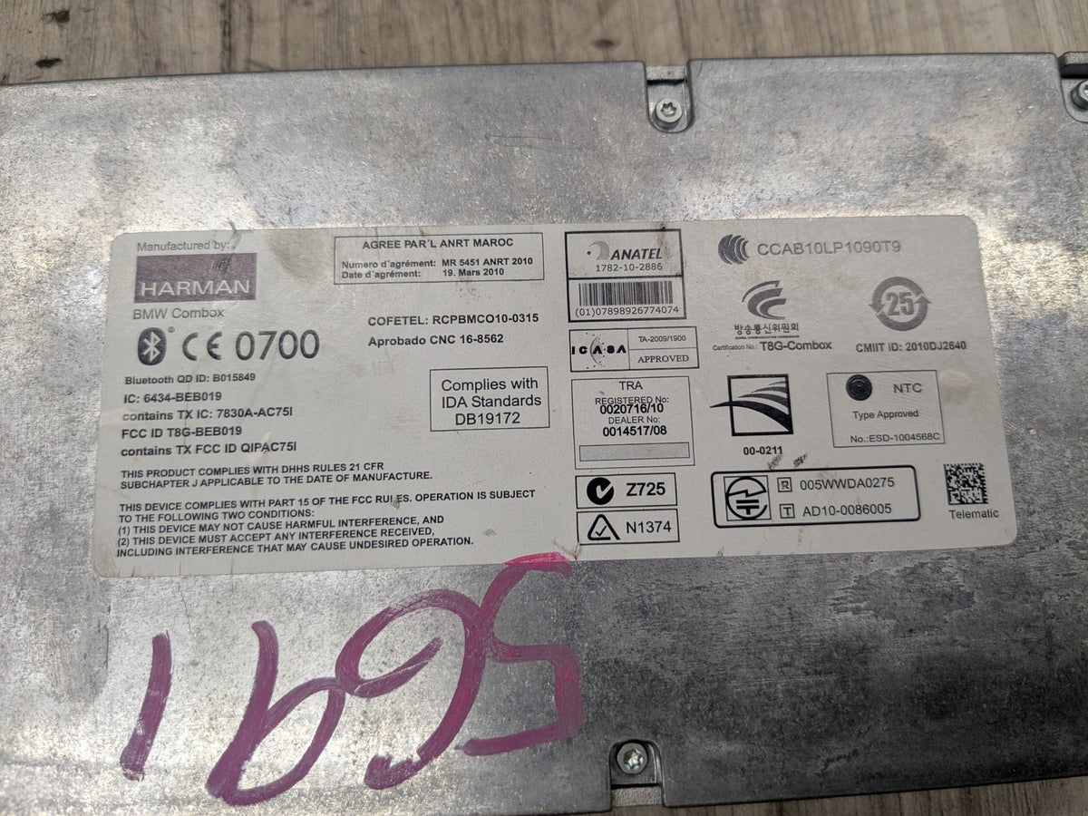 OEM BMW F10 F25 F30 F32 F36 Combox Telematics Communication Bluetooth GPS Module