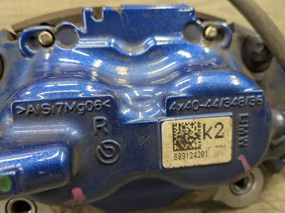 18-24 OEM BMW G01 G02 X3 X4 30 M40 FRONT Left Right Brake Calipers BREMBO Blue