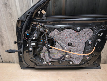 OEM BMW F90 G30 530 540 M550 M5 Front Right Passenger Door Shell Panel Black 475