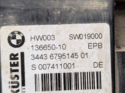 14-19 OEM BMW F15 F16 F85 F86 X5 X6 Emergency Parking Brake Actuator Unit Motor