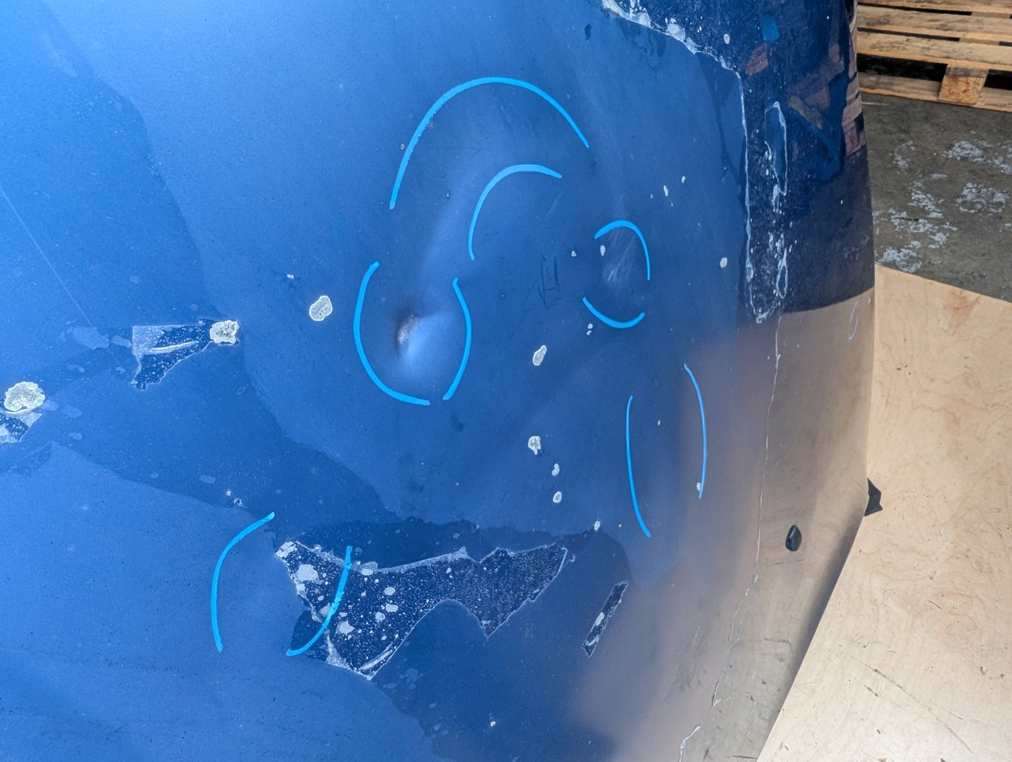 2001 BMW Z3 E36- Hood Bonnet Shell Panel