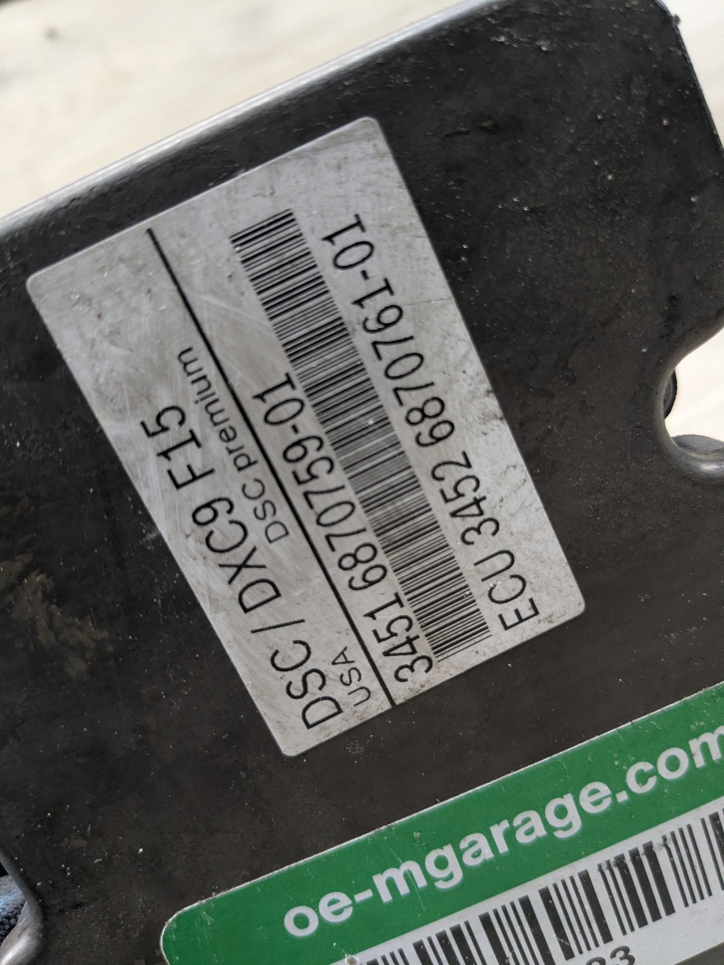 OEM BMW F15 F16 X5 X6 ABS Brake Pump Anti Lock DSC Dynamic Stability Control