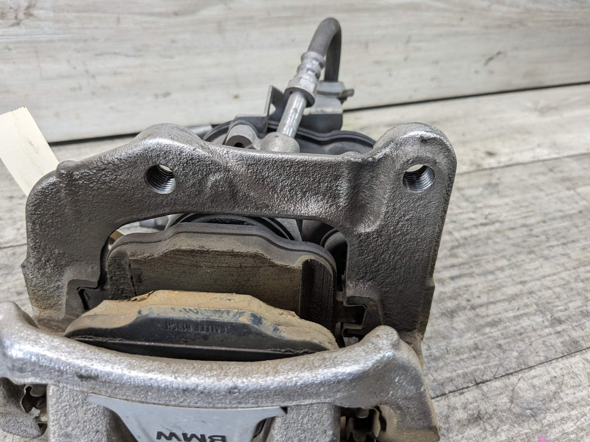 16-21 OEM BMW G11 G12 740 750 Rear Left Driver Side Brake Caliper Gray