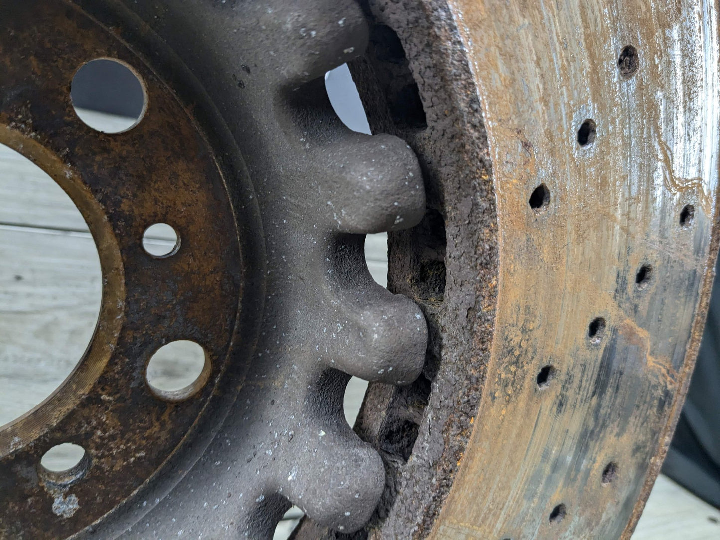2015 BMW X5 F85 Front Left Driver Brake Disc Rotor