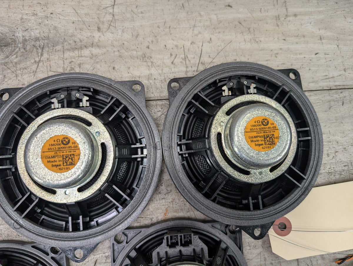 2015 BMW X3 F25 Speakers SET 9209185 11-17 OEM BMW F25 X3 Stereo Audio Speakers Tweeters Subwoofers Top HiFi SET OEM